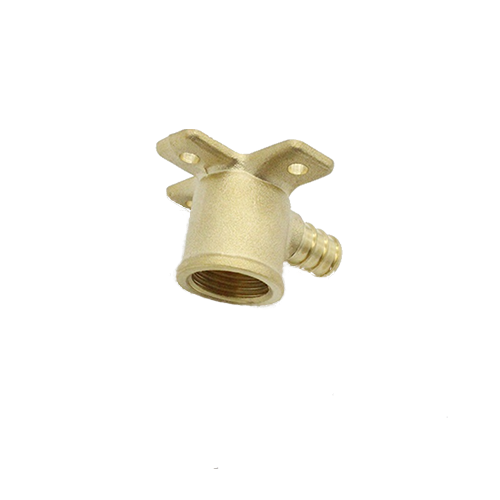 Brass Push 90 Degree Drop Ear Elbow