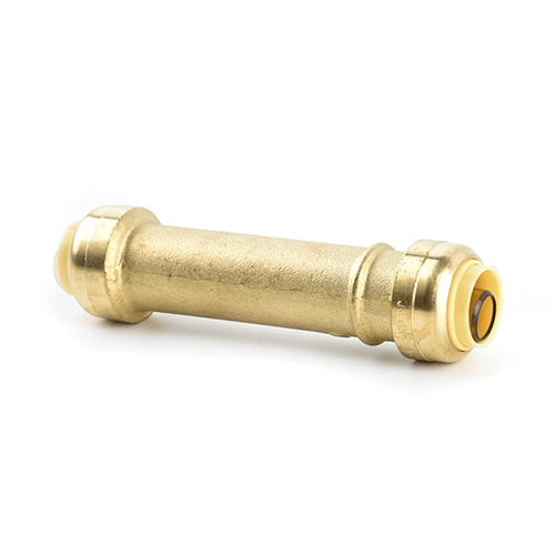 Brass Push Fit Slip Coupling