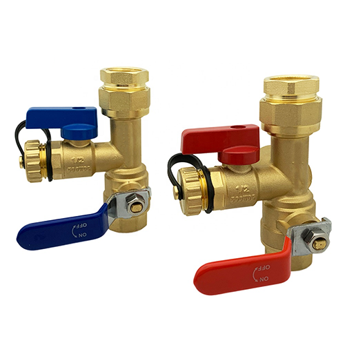 Brass Water Heater Valve Kit