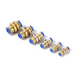 Brass Push Hose Tube Connector