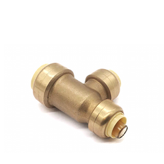 Brass Push Fit Female Outlet Slip Tee