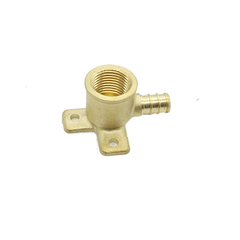 Brass Push 90 Degree Drop Ear Elbow