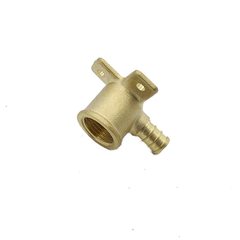 Brass Push 90 Degree Drop Ear Elbow