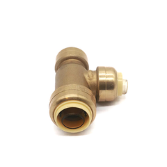 Brass Push Fit Female Outlet Slip Tee