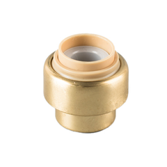 Brass Push Fit Tube Cap