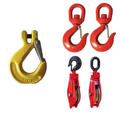 Crane Hook With Safety Latch