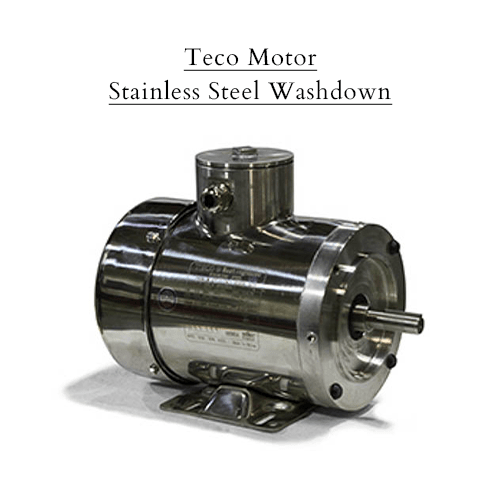 Teco Motor Stainless Steel Washdown